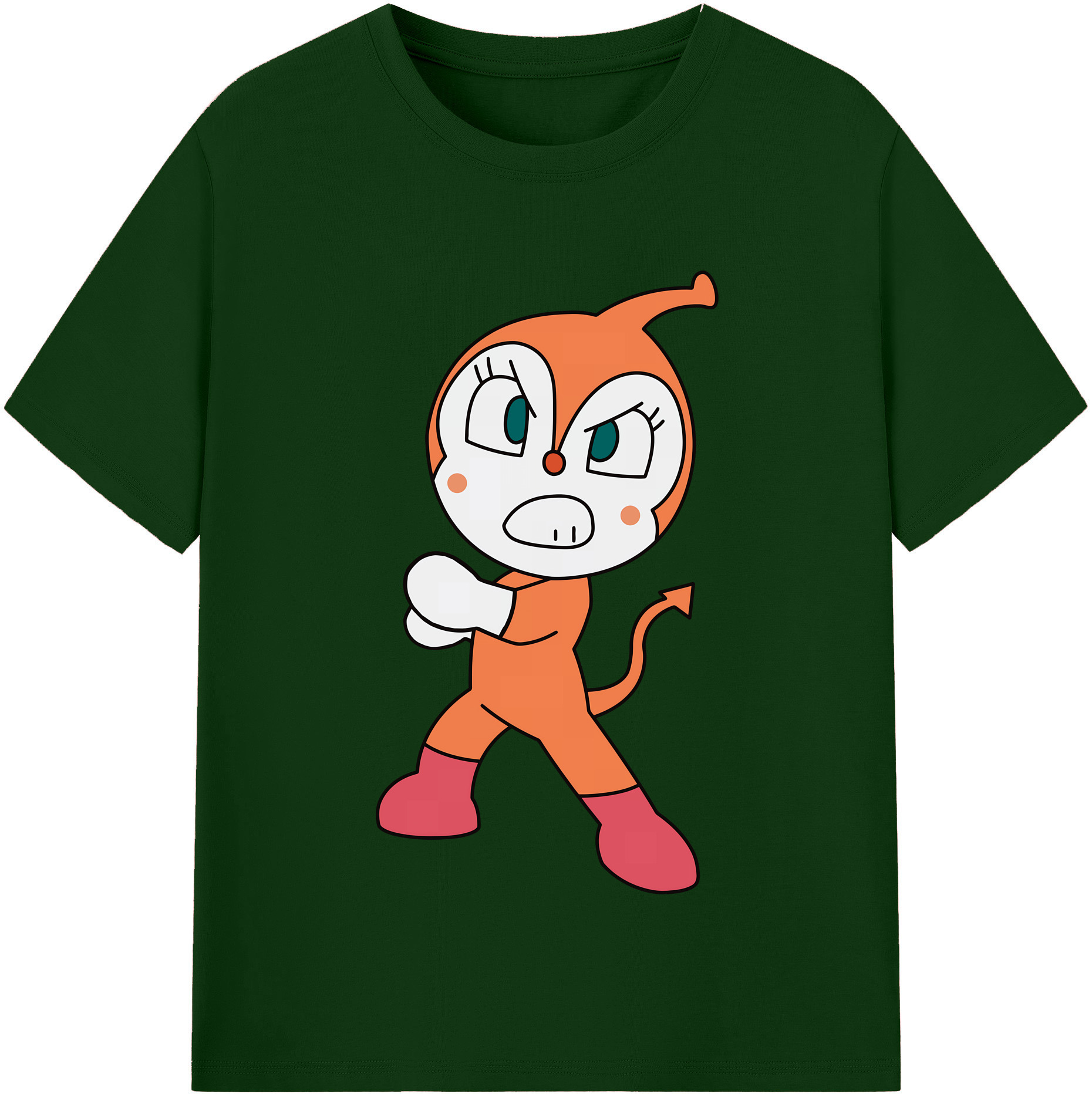 アンパンマン Anpanman 綿100％半袖Tシャツ（フロントプリント）